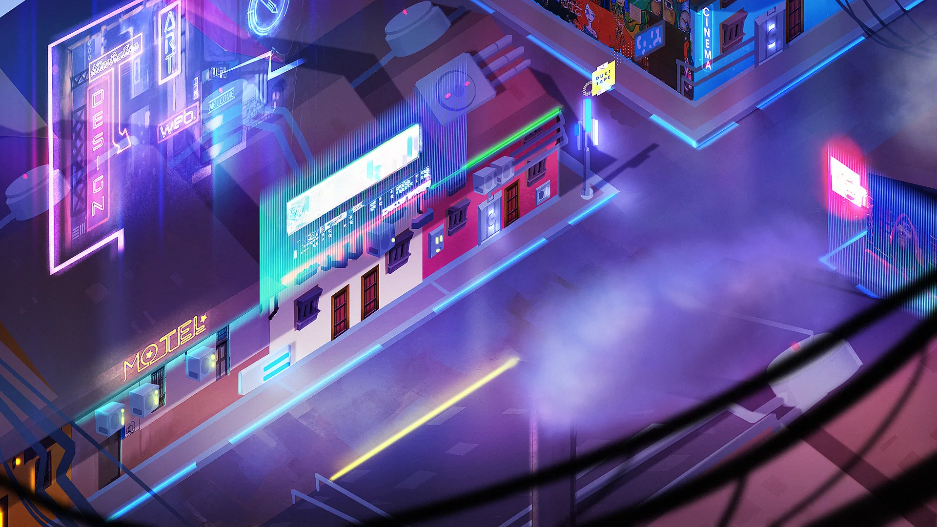 Escenario isométrico